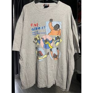 Vintage 90s Platinum Fubu Fat Albert & The Junkyard Gang Tee
